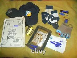 Lot Israeli Army Air Force IAF Pilot Items. Idf Zahal Israel Sayfan Helicopter