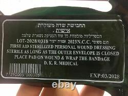 Lot of 500 Israeli Army Bandage Field Dressing Emergency IDF IFAK EMT Trauma