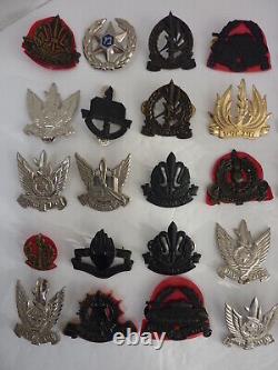 Lot of 94 Israel IDF Army Badges Israeli Pins