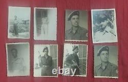 Lot personal items officer Idf Air force Early 1960s documents photos hat etc