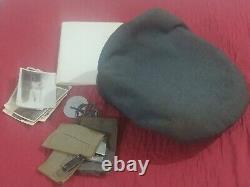 Lot personal items officer Idf Air force Early 1960s documents photos hat etc