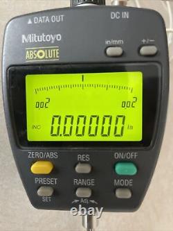 Mitutoyo 543-552-1 Digital Indicator Absolute Model ID-F125E