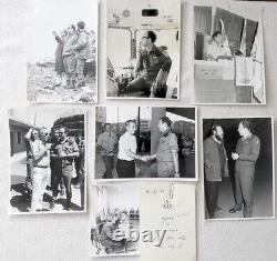 Motta Gur, IDF chief of staff, 19 photos from his archive, photos Shimon Peres