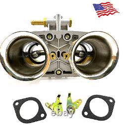 NEW 48IDF Carburetor With Air Horn For Solex Dellorto Weber EMPI 48MM