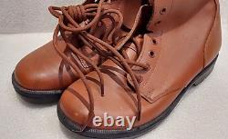 New Israel Idf Army Zahal Military Leather Boots Soldier Shoes Size 11 Eur 44