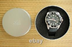 Nib Clean Un-issued Inscribed Adi Idf Israel Blk/blk 200m Quartz Watch + Box Set