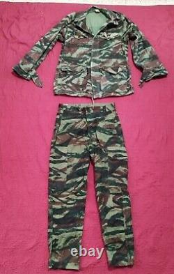 Orignial French 1950s Lizard Camouflage Full set Uniform used by Israel Idf