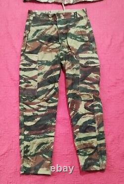 Orignial French 1950s Lizard Camouflage Full set Uniform used by Israel Idf