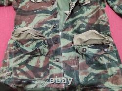 Orignial French 1950s Lizard Camouflage Full set Uniform used by Israel Idf