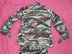 Orignial French 1950s Lizard Camouflage Full set Uniform used by Israel Idf