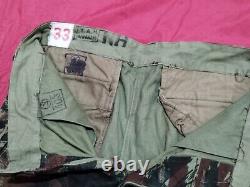 Orignial French 1950s Lizard Camouflage Full set Uniform used by Israel Idf