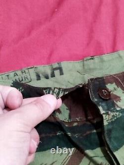 Orignial French 1950s Lizard Camouflage Full set Uniform used by Israel Idf