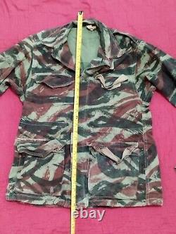 Orignial French 1950s Lizard Camouflage Full set Uniform used by Israel Idf