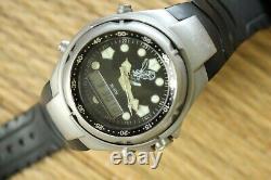 Outstanding Issued Inscribed Adi Idf Ana-digi 20atm Chronograph Watch + Box Set