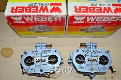 PAIR SET WEBER IDF 36 original made in italy! FREE SHIPPING WORLDWIDE