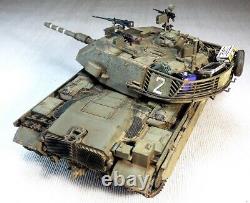 PRO-BUILT 1/35 IDF Israeli Magach 7C Tank finished model (IN STOCK)