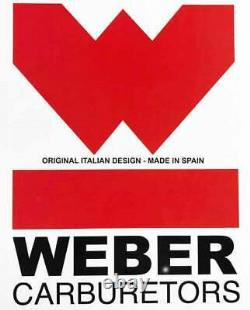 Porsche 356 912 Weber Carburetor Conversion Kit with Genuine Spanish Weber 44IDF