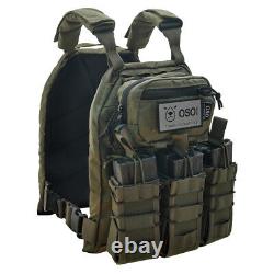 QM Plate Carrier Adjustable Modular Tactical IDF Vest