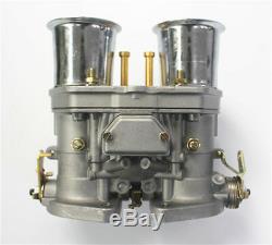 Quality 44 Idf Oem Carburetor + Air Horns Replacement For Solex Dellorto Weber