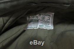 RARE ORIGINA1969 Army Idf Zahal Field M-65 M65 Jacket Coat MADE IN ISRAEL size M