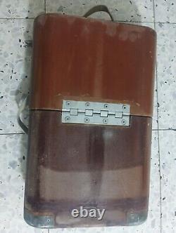 Rare IDF Israeli Army Wood Carrying Case for Mortar Shells Made By Orlite