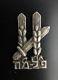 Rare Vtg Israel Silver Pin Badge Palmach Hagana Idf Military Palestine Haganah