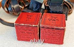 Rare Vtg Military Idf Zahal Tefillin & Prayer Shawl Tallit & Original Bag 60's