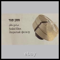 Set 5 New(2007) Original Sealed Israeli IDF Gas Mask Nato NBC 40mm filter
