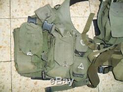 THE REAL Used Idf Vest Ephod Web Zahal Tactical Combat Harness. MADE IN ISRAEL