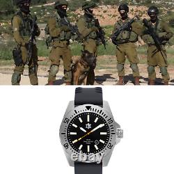 Tactical/Military Men's Watch Israel Defense Forces Logo IDF, Quartz water proof