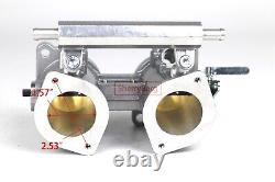 Twin 40mm 40IDF Throttle Bodies + TPS For Jenvey IDF Carb 84mm Tall Weber FOR VW