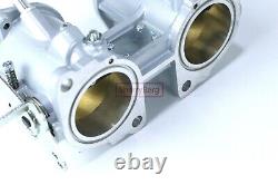 Twin 50mm 50IDF Throttle Bodies + TPS For Jenvey IDF Carb 84mm Tall Weber FOR VW
