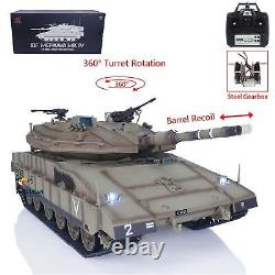 US Stock 1/16 Heng Long Metal Driving Gearbox RC Tank 3958 IDF Merkava MK IV