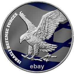 United States 2023 Israel Defense Forces Silver Eagle Coin