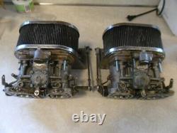 Used Dual Italian Weber 40IDF dual carburetor kit for Porsche 914 and VW type 4