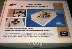 VALUE! Noy's Miniatures 1/144 Built IDF/AF HAS Diorama + FREE HAS KIT GIFT