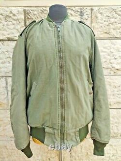 VINTAGE AUTHENTIC IDF USA ARMY Tanker Jacket FIELD JACKET COAT USED SIZE L