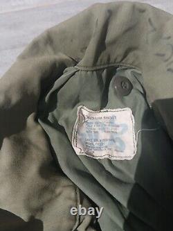 VTG US Army Military Cold wether Field Coat IDF Israel army M65 size medium