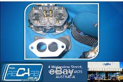 VW type 1 Engines GENUINE Twin 44 WEBER IDF Carburettor Conversion Kit