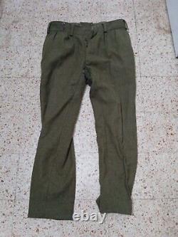 Vintage (1966)Israel Army Zahal IDF authentic Uniform pants size 46/2 mitin