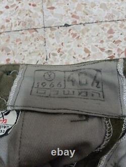 Vintage (1966)Israel Army Zahal IDF authentic Uniform pants size 46/2 mitin