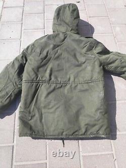 Vintage (1984) dubon parka Jacket coat IDF Israeli Army zahal size LARGE