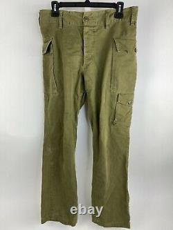 Vintage 1985 IDF Israeli Defense forces military uniform JACKET PANTS MEDIUM LG