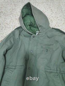 Vintage(1993)dubon parka Jacket coat IDF Israeli Army zahal size xl very rare
