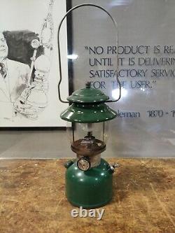 Vintage IDF Coleman 201 Single Mantle Kerosene Lantern Dated 8/82 Tested works