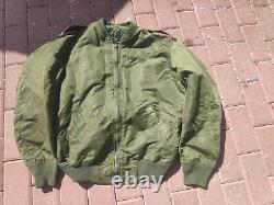 Vintage IDF officer jacket olive green Israeli Army zahal size SMALL