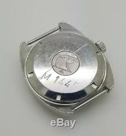 Vintage S. Steel Eterna-Matic Super Kontiki IDF Military Diver's Watch