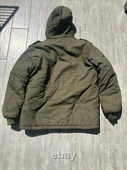 Vintage dubon parka Jacket coat IDF Israeli Army zahal size xl very rare