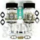 Vw Beetle/camper Air-cooled Type 1 Twin Weber Idf 40 Carbs+manifold Kit
