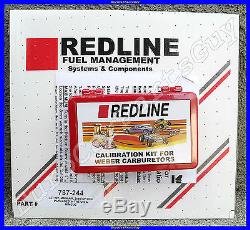 WEBER Redline 40 44 45 48 DCOE IDF Dual Carburetor Carb Jetting Jet Pack Kit NEW